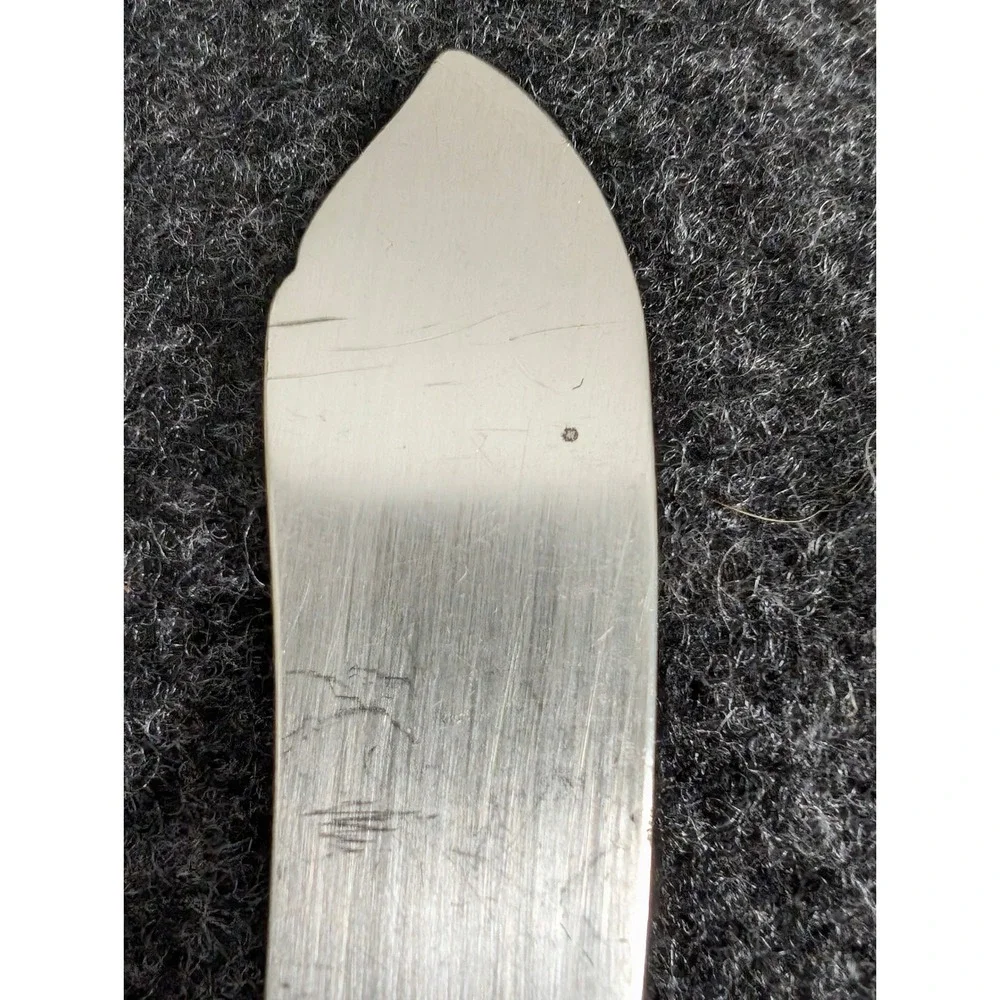 Oneida Community Fredericksburg Silverplate Master Butter Knife Floral Vintage